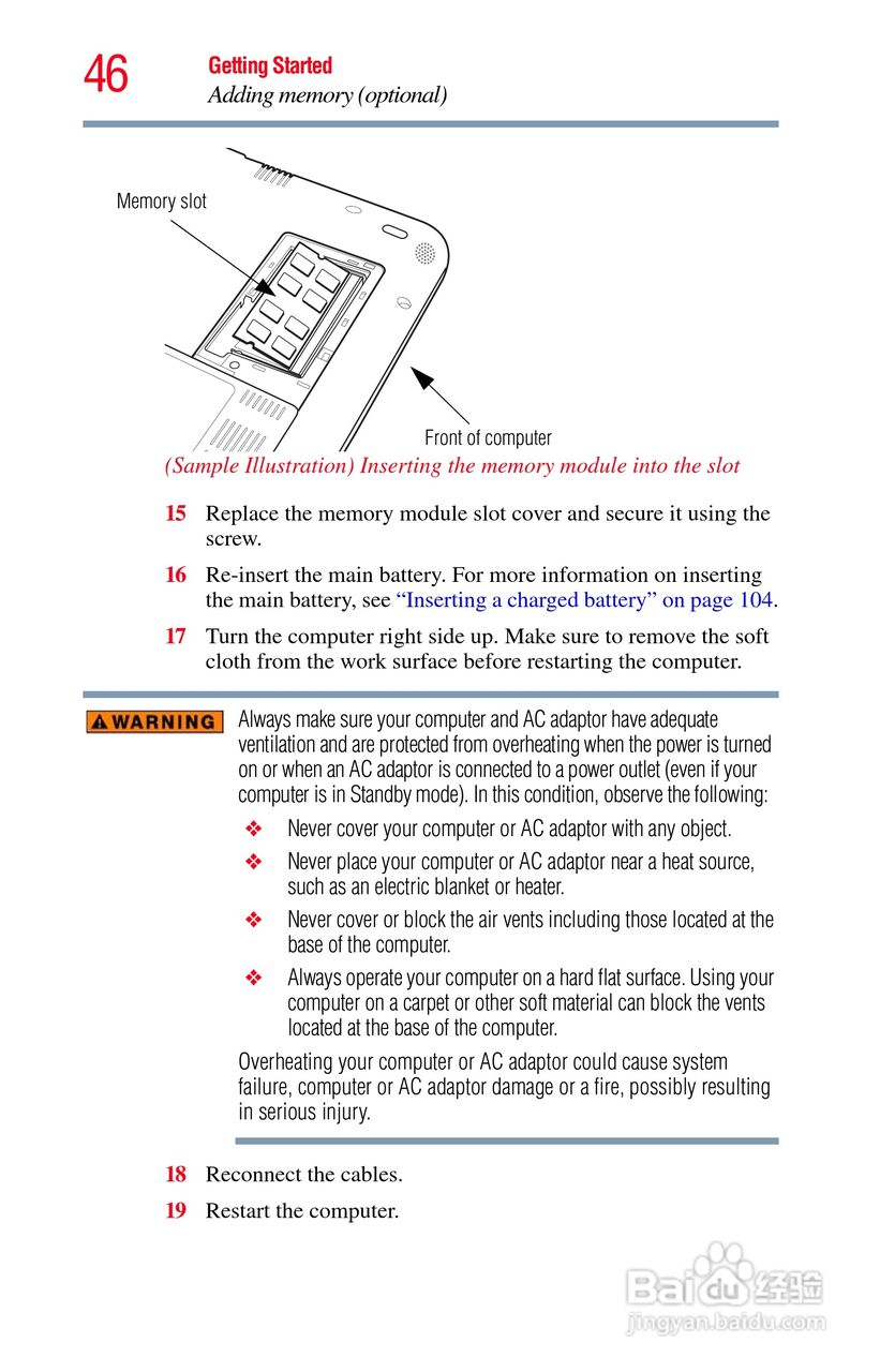 东芝NB300笔记本电脑使用说明书:[5]
