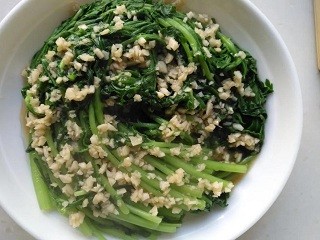 蒜蓉茼蒿怎么做？