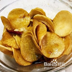 健康养生佳品酱腌拌白萝卜的做法