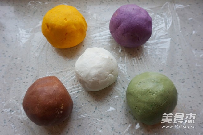 团团圆圆~五彩黑芝麻汤圆