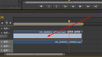 premiere如何取消和恢复音频视频的同步链接