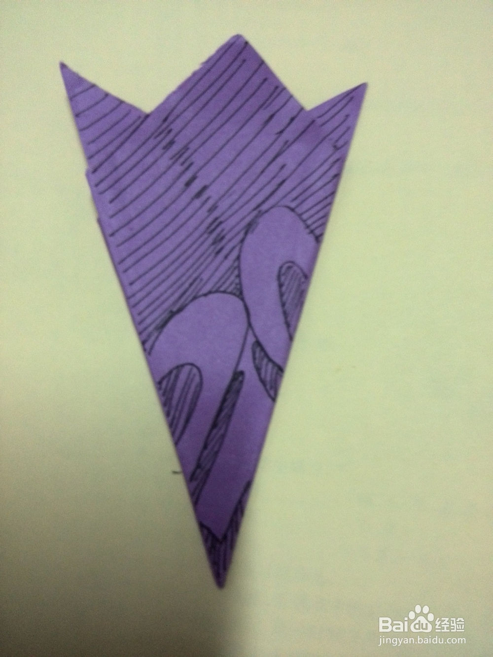 儿童手工之心形图案怎么剪