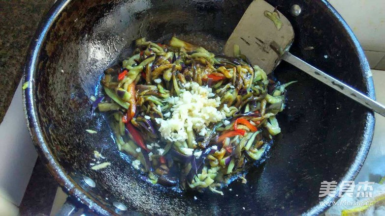 红烧茄丝的做法