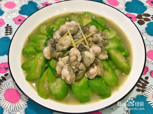 怎样做出家常菜系列之丝瓜炒牡蛎