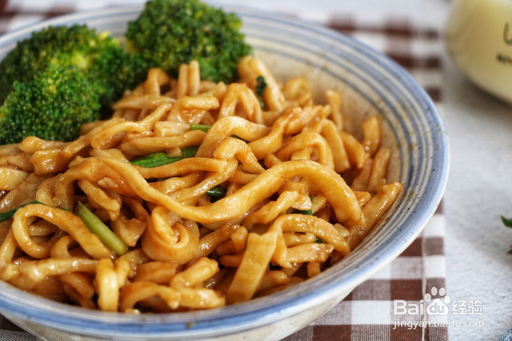 快手早餐炒素面