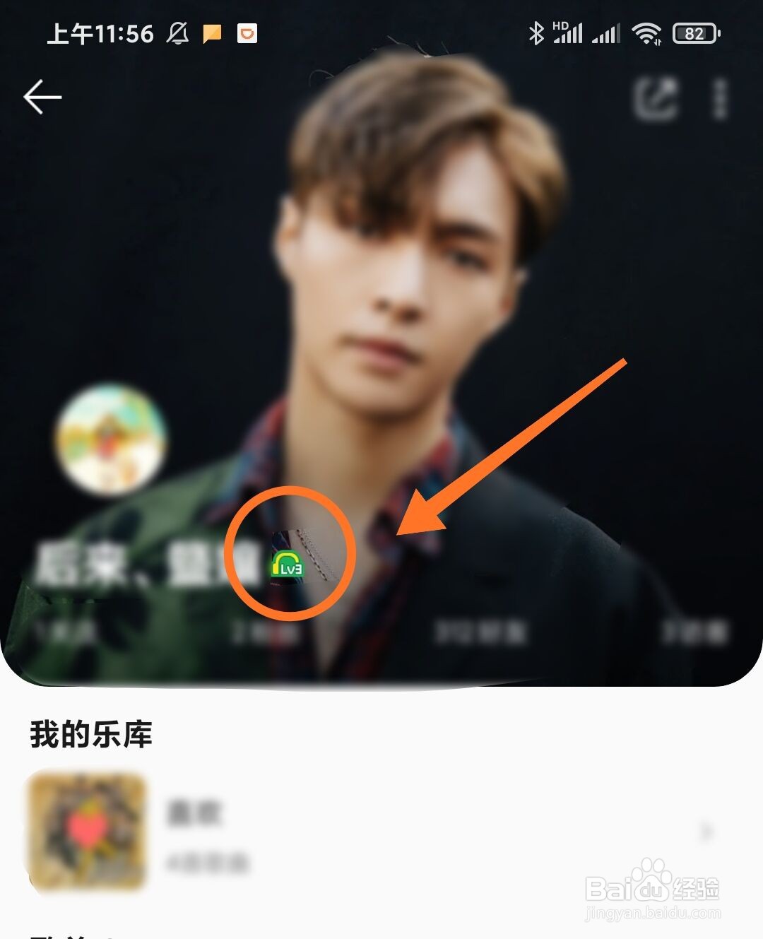 qq音乐怎么看等级