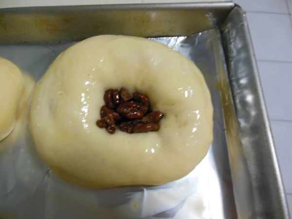 红豆核桃小餐包