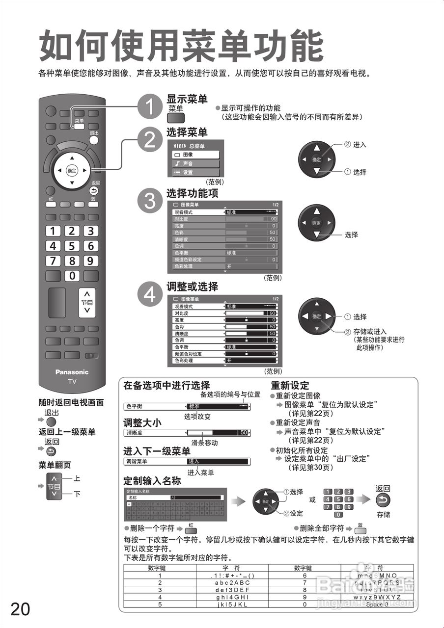 松下TH-P58V10C等离子彩电使用说明书:[2]