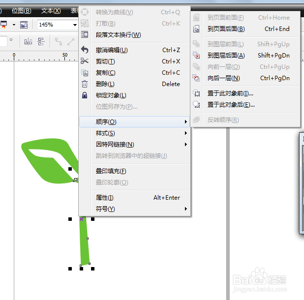 怎样用CorelDraw制作逼真的树叶？
