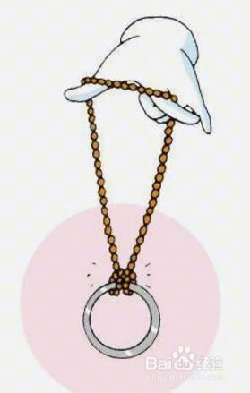 简单易学的小魔术——铁环自缚