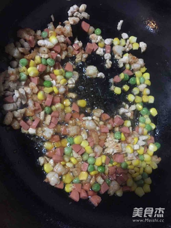 美味炒饭的做法