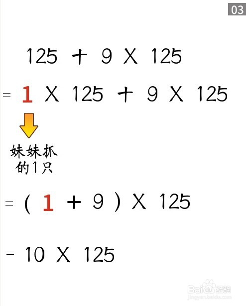 听故事学数学-学习乘法分配率
