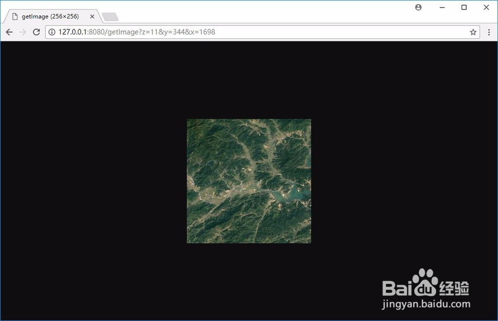 OpenLayers怎么调用中间件发布的WGS84卫星影像