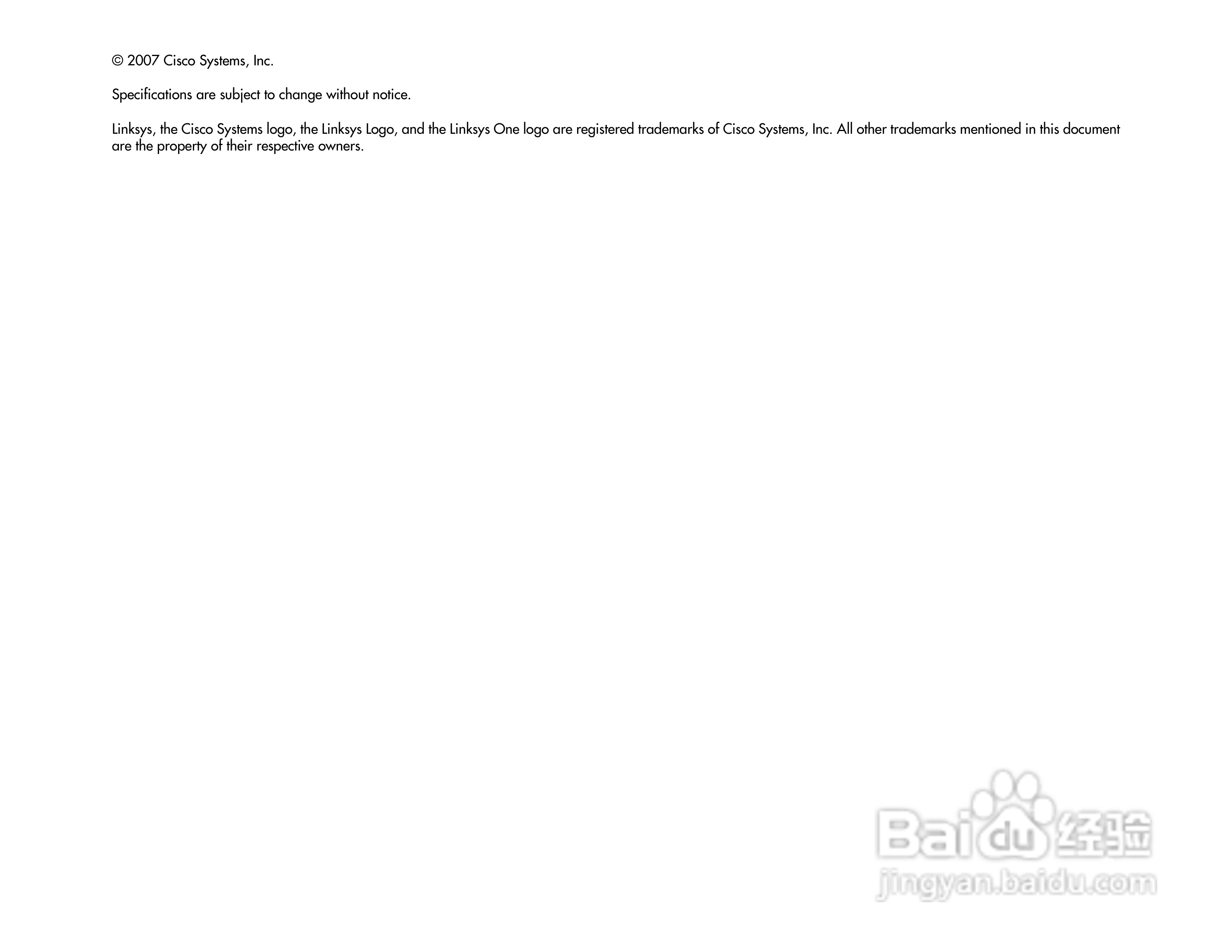 思科交换机SGE2000P型使用说明书:[1]