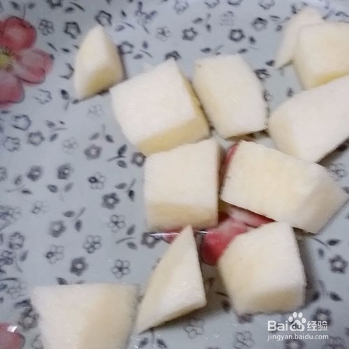 夏季饮品苹果西米露