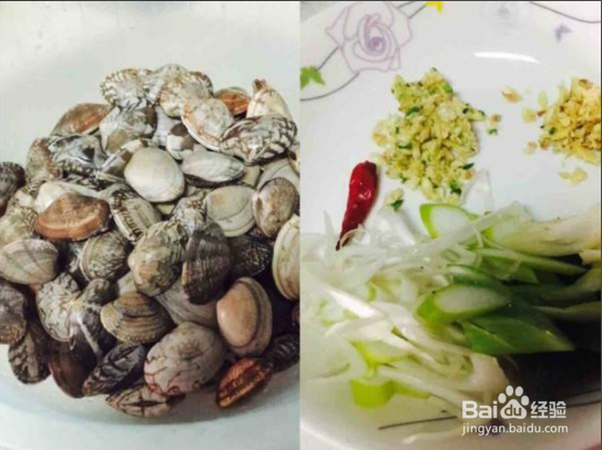 怎么做酱爆花蛤