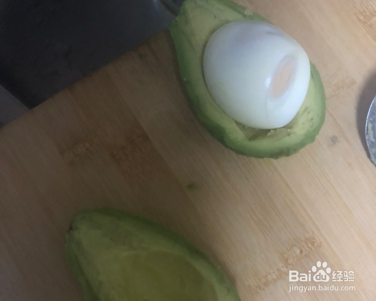 简单无压力做培根牛油果