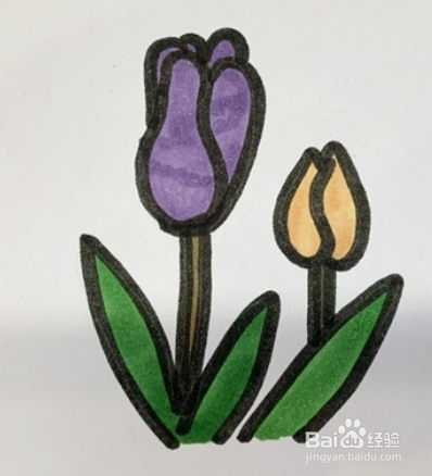 花瓣怎么画简单好看
