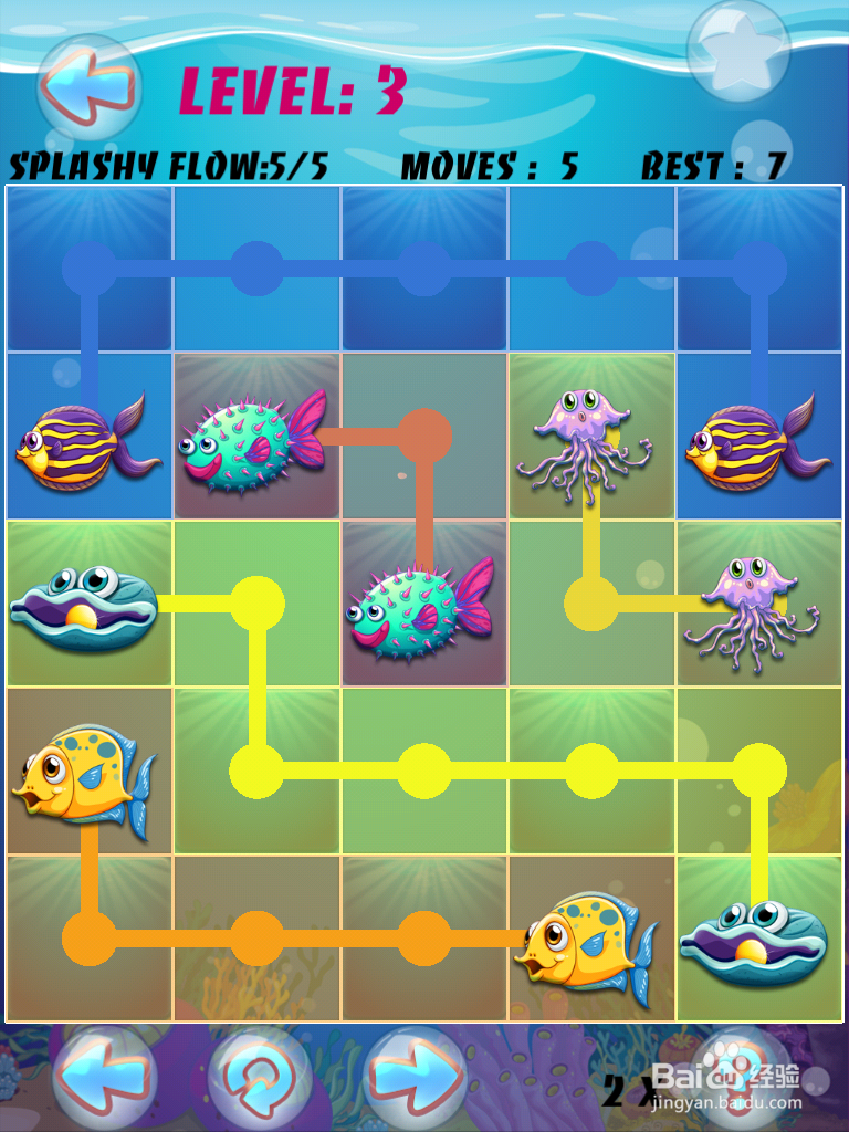 a splashy water safari fish flow游戏攻略1-30