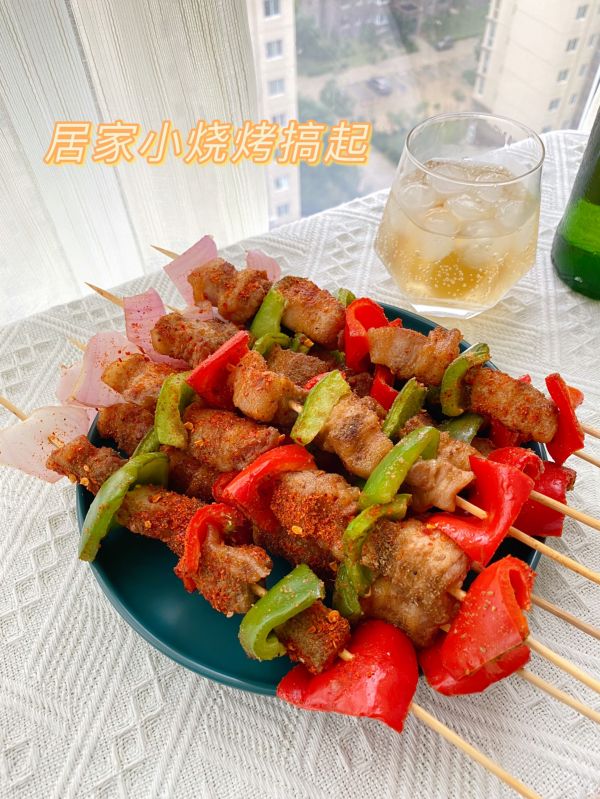 吃上吃撑烧烤店同款烤五花肉