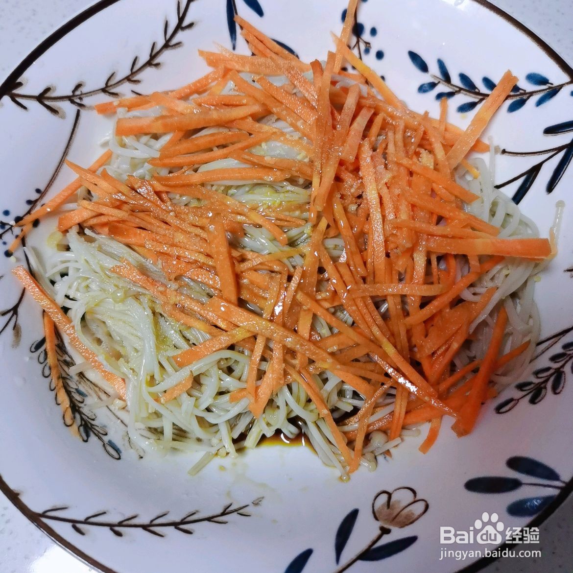 凉拌金针菇的做法