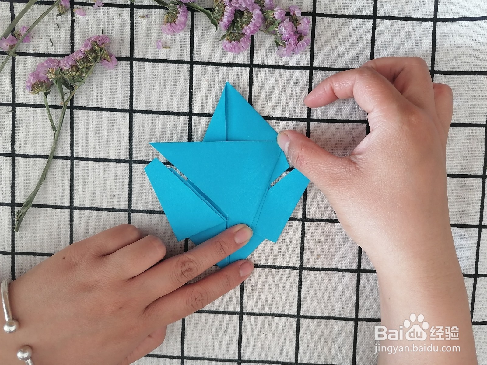 苏47战斗机折纸教程