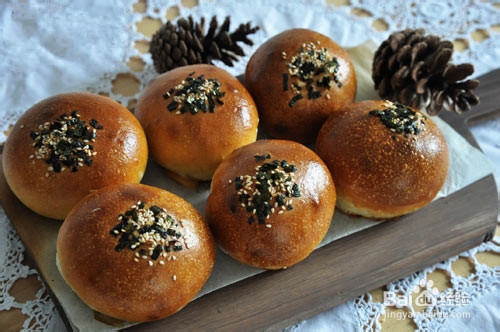 【烘焙蜜语】金枪鱼紫菜面包