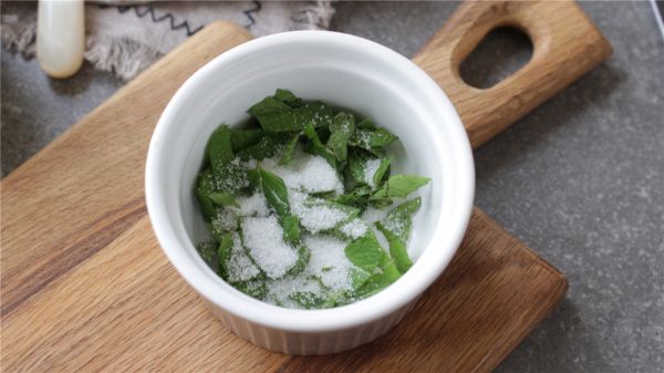 蓝莓冰淇淋煎法棍