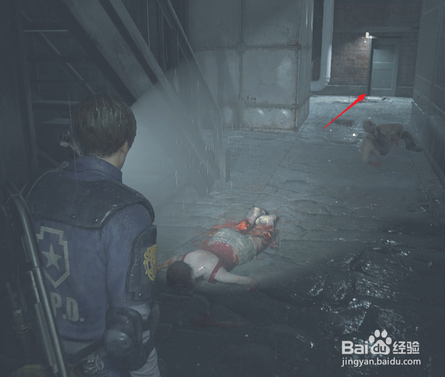 生化2重制版里昂里关攻略27:获得绿色梅花钥匙