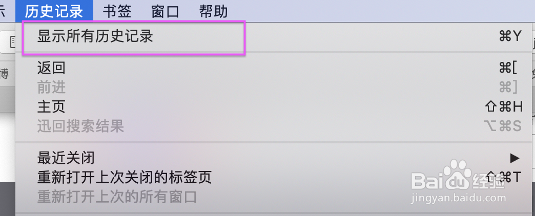 Safari怎么清除历史记录