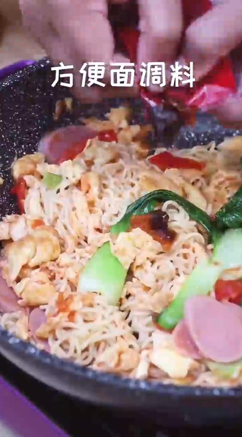 怎样做炒方便面
