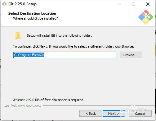 windows环境安装git程序的具体操作方法