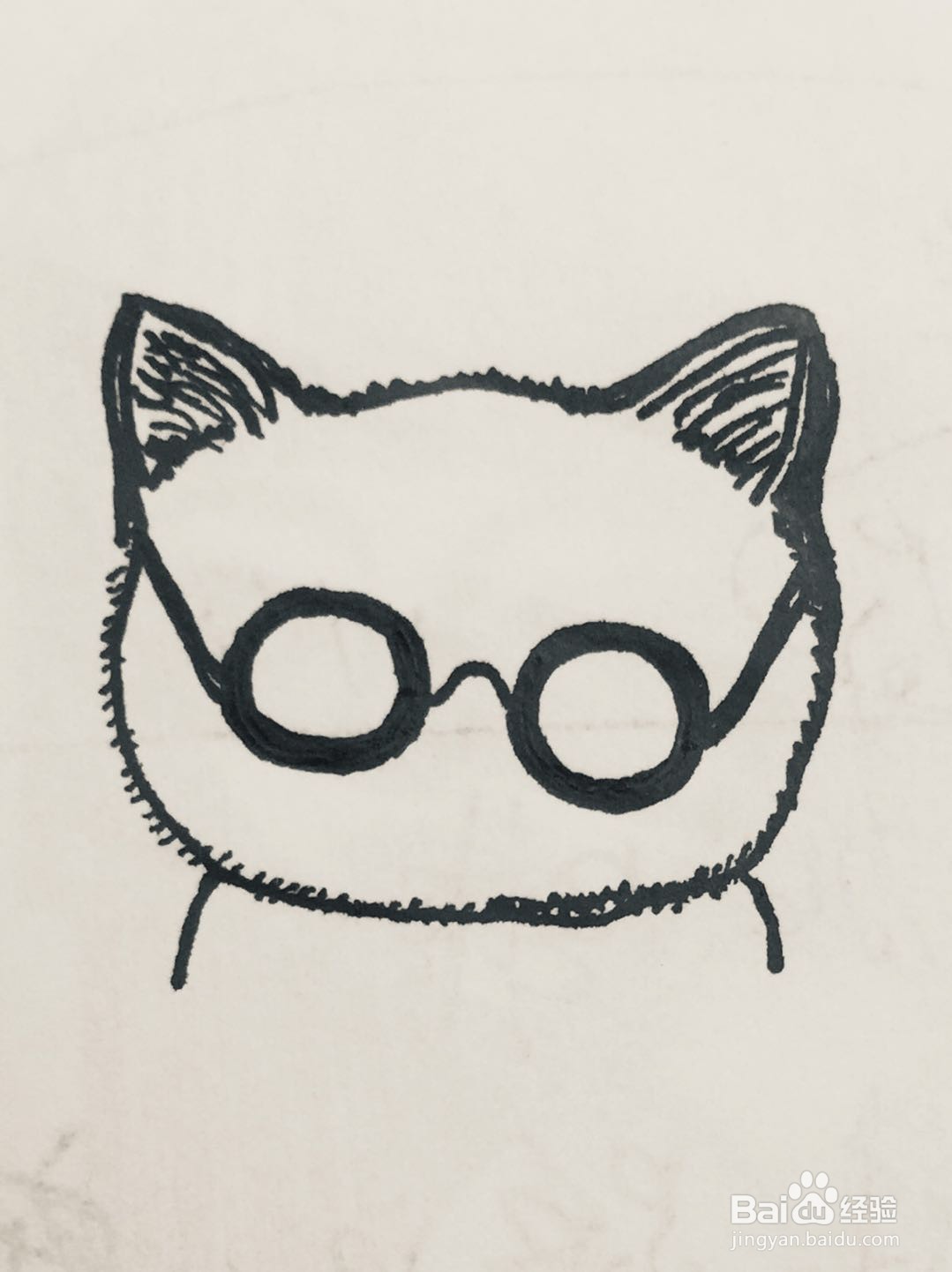 插画教程之按铃的猫咪