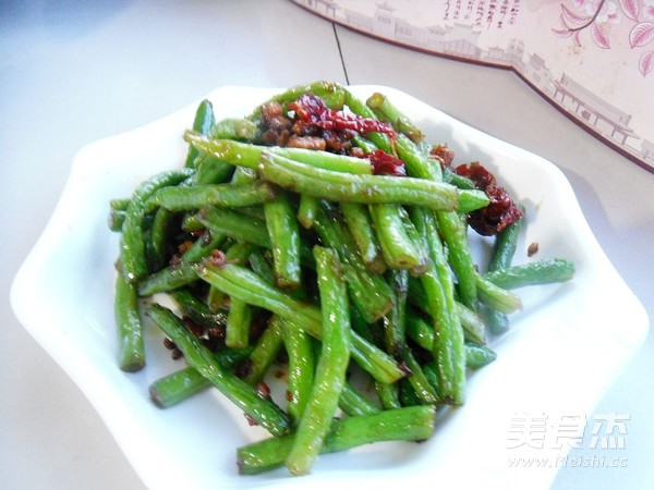 肉末煸炒四季豆