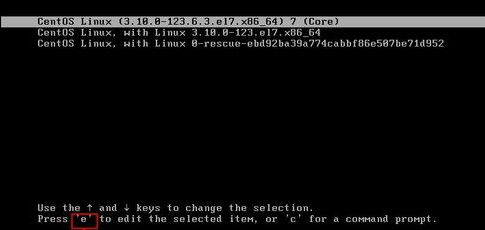 CentOS7密码忘记重置密码