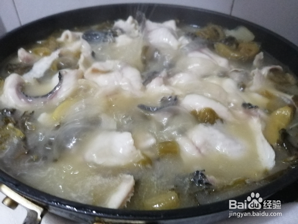 毫无压力做酸菜鱼