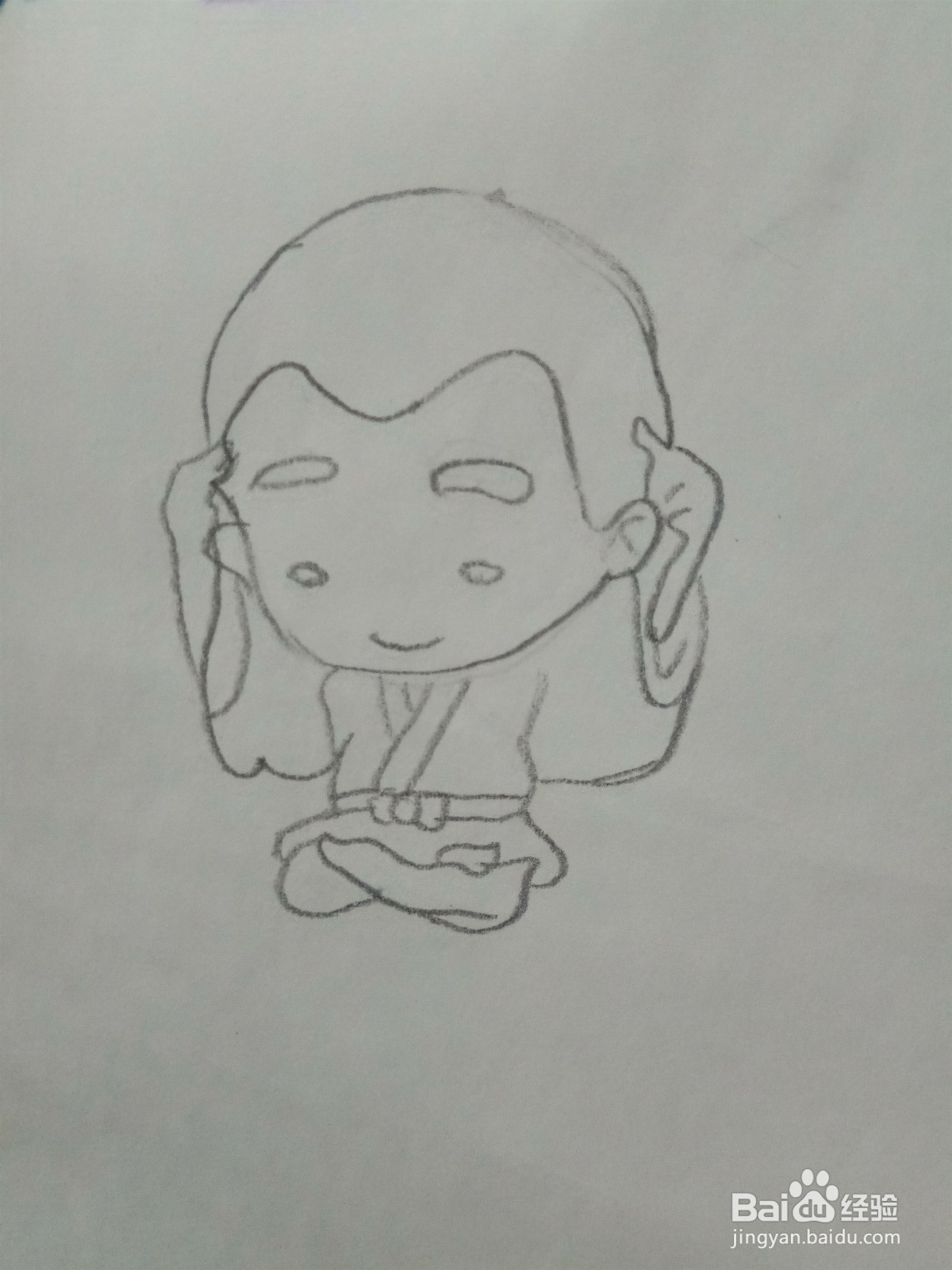 聪明的一休怎么画