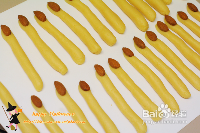 万圣节人气点心：女巫手指饼