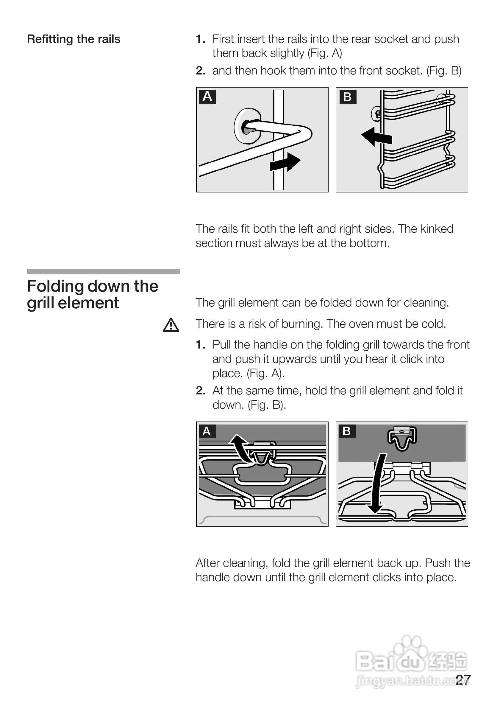 博世HBA23B550W嵌入式烤箱使用说明书:[2]
