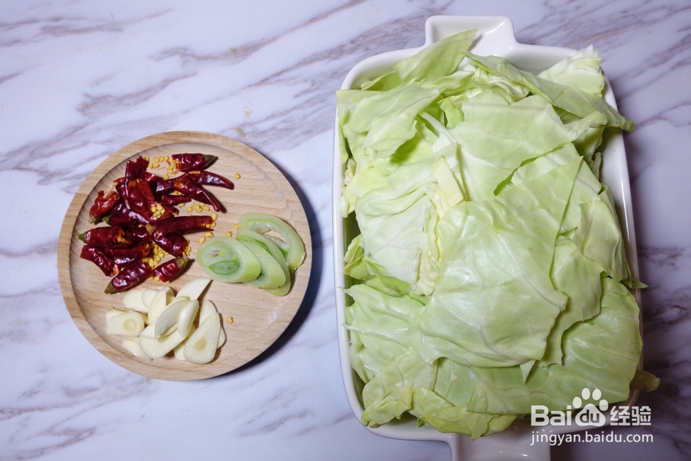 新手简单做手撕包菜
