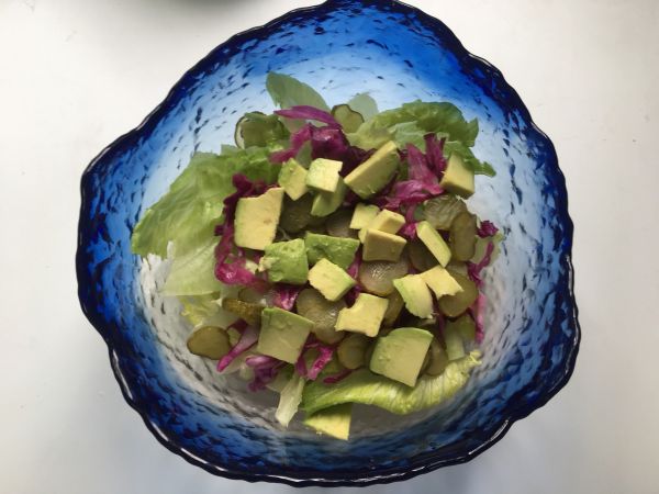 鹌鹑蛋果蔬沙拉