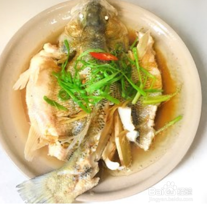 好吃的清蒸鲈鱼