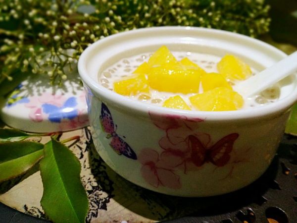 芒果椰奶西米露