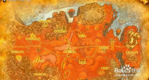 打开地图,找到并进入地狱火半岛.