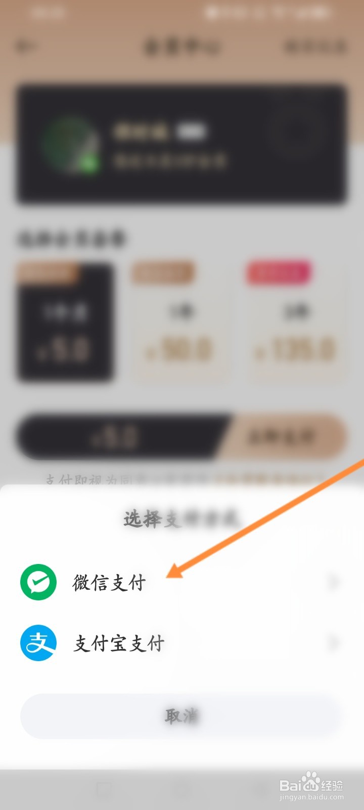 口袋写作软件怎么开通会员