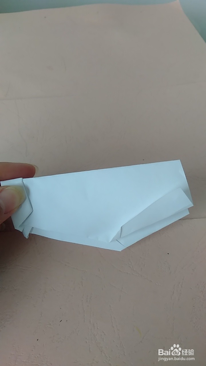 简易纸飞机折叠方法