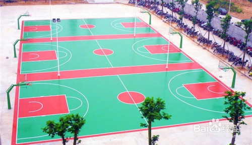 硅PU篮球场施工方法和工艺流程