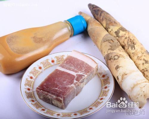 养生大补汤大全——春笋火腿浓汤