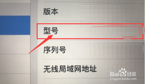 怎么查看自己的ipad型号