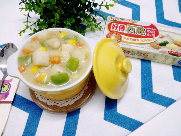 奶香彩蔬龙利鱼
